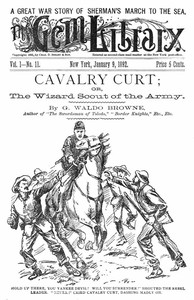 Cover of Cavalry Curt; Or, The Wizard Sco...
