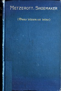 Cover of Metzerott, Shoemaker — A Reader’s Guide