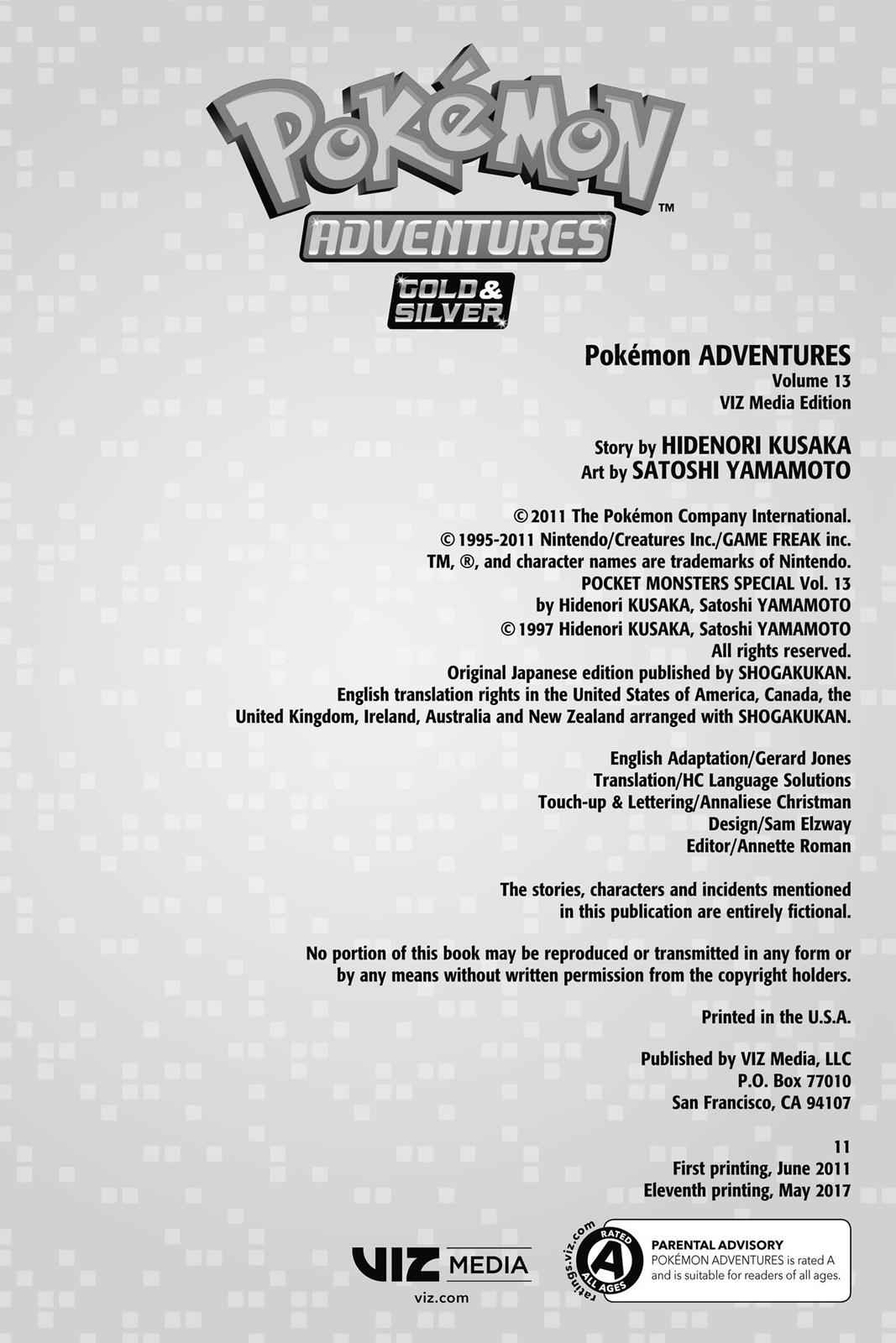 Pocket Monsters Special Chapter 13 Page 3