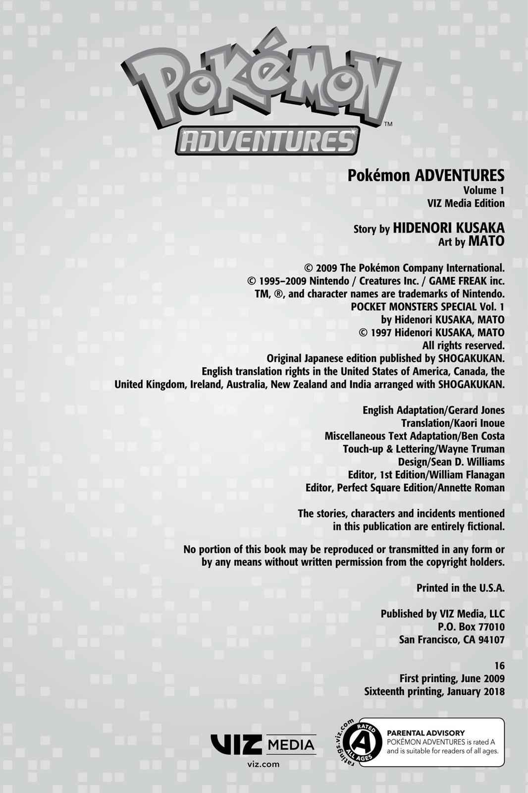 Pocket Monsters Special Chapter 1 Page 3